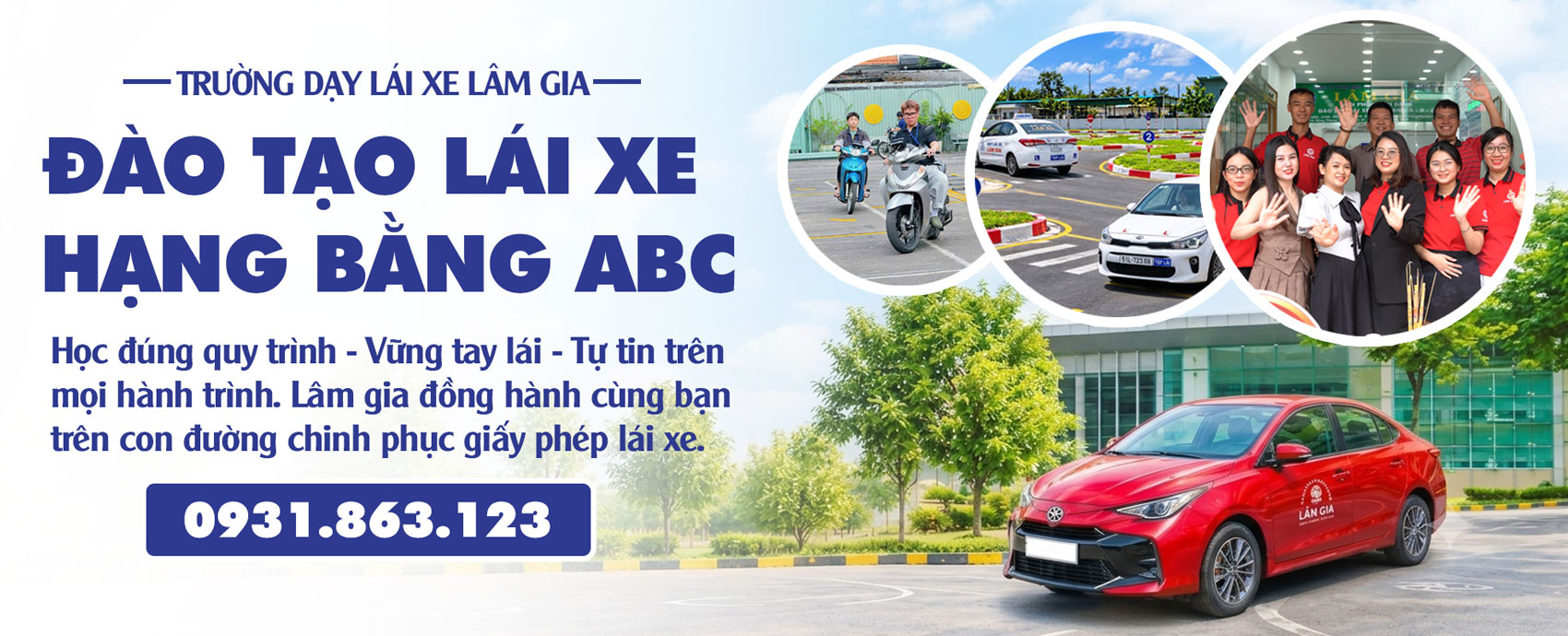 Dạy lái xe ô tô lâm gia hcm
